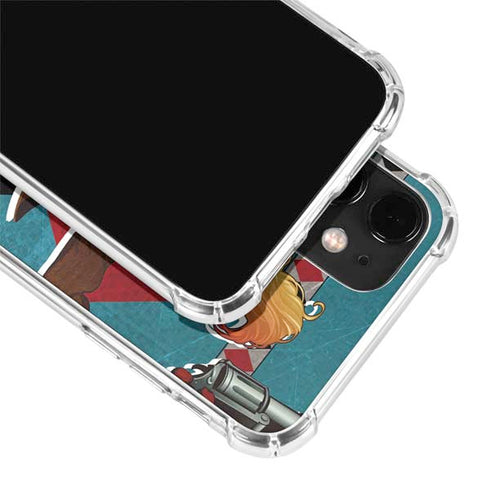 DC Comics Bombshells Harley Quinn iPhone 12 Clear Case