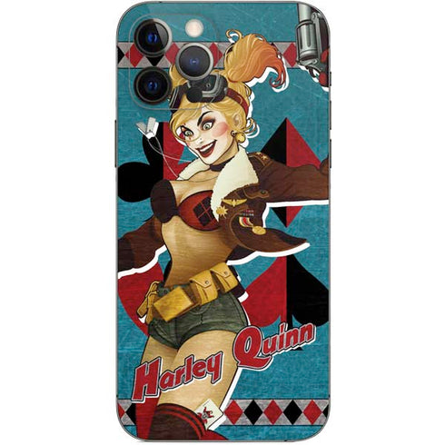 DC Comics Bombshells Harley Quinn iPhone 12 Pro Skin