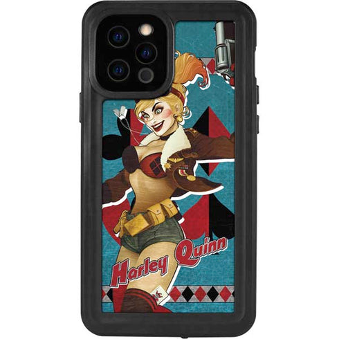 DC Comics Bombshells Harley Quinn iPhone 12 Pro Waterproof Case