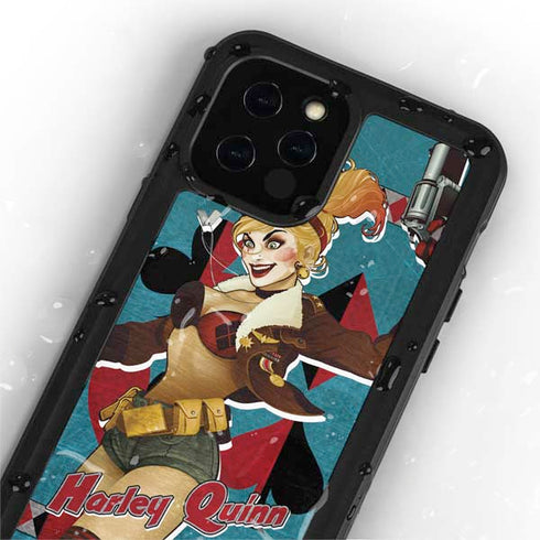 DC Comics Bombshells Harley Quinn iPhone 12 Pro Waterproof Case