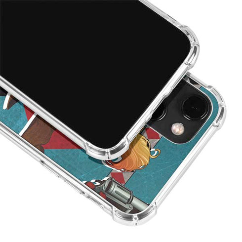 DC Comics Bombshells Harley Quinn iPhone 13 Clear Case