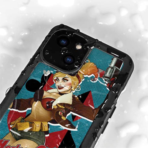 DC Comics Bombshells Harley Quinn iPhone 13 Mini Waterproof Case