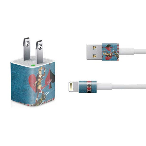 DC Comics Bombshells Harley Quinn iPhone Charger (5W USB) Skin