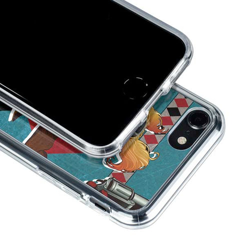 DC Comics Bombshells Harley Quinn iPhone SE (2nd & 3rd Gen) Clear Case