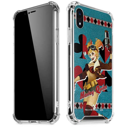 DC Comics Bombshells Harley Quinn iPhone XR Clear Case