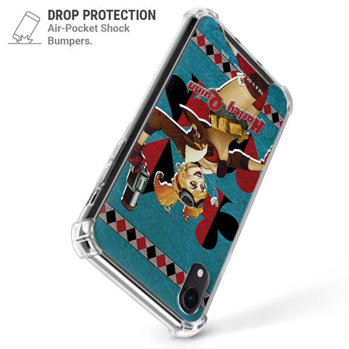 DC Comics Bombshells Harley Quinn iPhone XR Clear Case