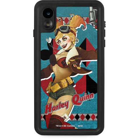 DC Comics Bombshells Harley Quinn iPhone XR Waterproof Case