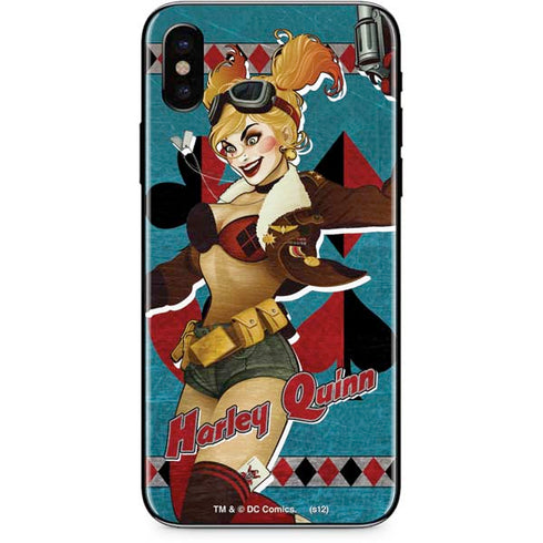 DC Comics Bombshells Harley Quinn iPhone XS Skin