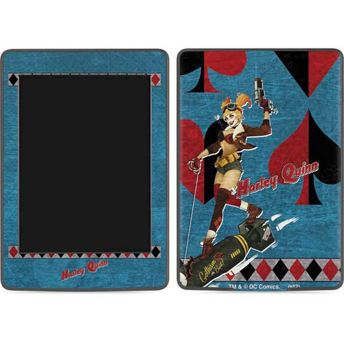 DC Comics Bombshells Harley Quinn Amazon Kindle Skin