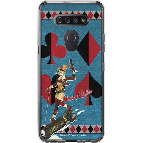 DC Comics Bombshells Harley Quinn LG K51/Q51 Clear Case