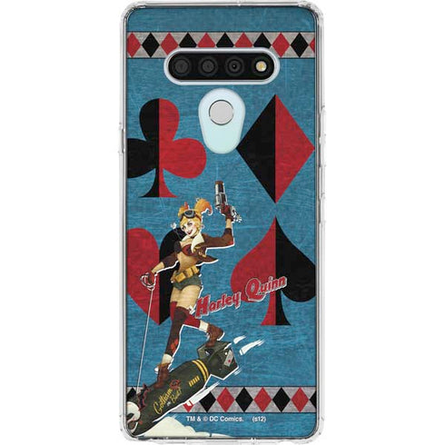 DC Comics Bombshells Harley Quinn LG Stylo 6 Clear Case