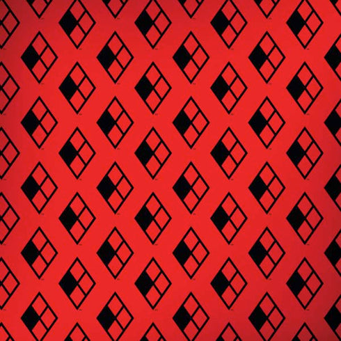 DC Comics Harley Quinn Logo Pattern Dell Alienware Skin