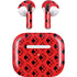 DC Comics Harley Quinn Logo Pattern Apple AirPods (3rd Gen 2021) Skin