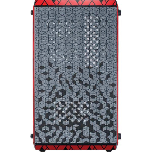 DC Comics Harley Quinn Logo Pattern Cooler Master MasterBox Q300L Mini Tower Skin