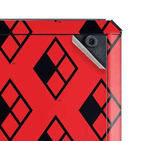 DC Comics Harley Quinn Logo Pattern Cooler Master MasterBox Q300L Mini Tower Skin