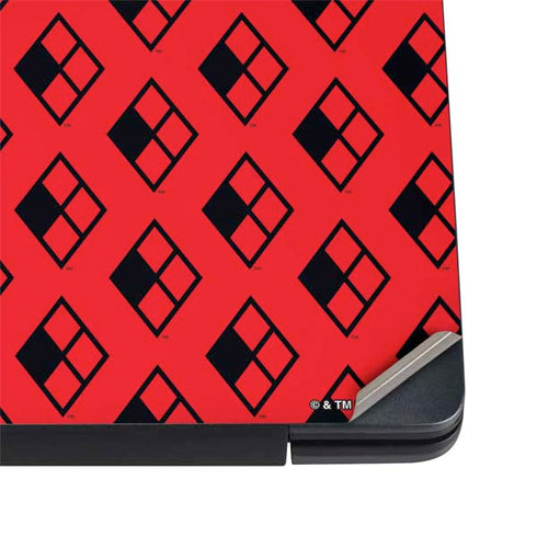 DC Comics Harley Quinn Logo Pattern Dell Vostro Skin