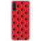 DC Comics Harley Quinn Logo Pattern Galaxy A10e Clear Case
