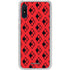 DC Comics Harley Quinn Logo Pattern Galaxy A10e Clear Case