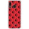 DC Comics Harley Quinn Logo Pattern Galaxy A20 Clear Case