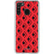 DC Comics Harley Quinn Logo Pattern Galaxy A21 Clear Case