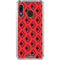 DC Comics Harley Quinn Logo Pattern Galaxy A30 Clear Case