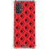 DC Comics Harley Quinn Logo Pattern Galaxy A32 5G Clear Case