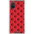 DC Comics Harley Quinn Logo Pattern Galaxy A51 5G Clear Case