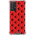 DC Comics Harley Quinn Logo Pattern Galaxy A52 5G Clear Case