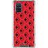 DC Comics Harley Quinn Logo Pattern Galaxy A71 5G Clear Case