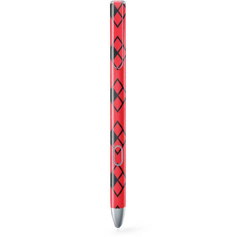 DC Comics Harley Quinn Logo Pattern Galaxy Book 12in Skin