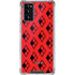 DC Comics Harley Quinn Logo Pattern Galaxy Note20 5G Clear Case
