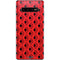 DC Comics Harley Quinn Logo Pattern Galaxy S10 Plus Skin