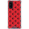 DC Comics Harley Quinn Logo Pattern Galaxy S20 FE Clear Case