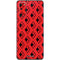 DC Comics Harley Quinn Logo Pattern Galaxy S20 Skin
