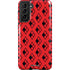 DC Comics Harley Quinn Logo Pattern Galaxy S21 FE Pro Case