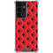 DC Comics Harley Quinn Logo Pattern Galaxy S21 Ultra 5G Clear Case