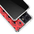 DC Comics Harley Quinn Logo Pattern Galaxy S21 Ultra 5G Clear Case