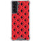 DC Comics Harley Quinn Logo Pattern Galaxy S22 Clear Case