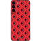 DC Comics Harley Quinn Logo Pattern Galaxy S22 Plus Skin