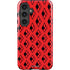 DC Comics Harley Quinn Logo Pattern Galaxy S24 Plus Impact Case