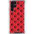 DC Comics Harley Quinn Logo Pattern Galaxy S24 Ultra Clear Case