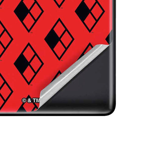 DC Comics Harley Quinn Logo Pattern Google Pixel 6 Pro Skin