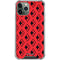 DC Comics Harley Quinn Logo Pattern iPhone 11 Pro Max Clear Case