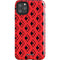 DC Comics Harley Quinn Logo Pattern iPhone 11 Pro Max Impact Case