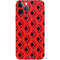DC Comics Harley Quinn Logo Pattern iPhone 12 Pro Skin