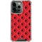 DC Comics Harley Quinn Logo Pattern iPhone 13 Pro Clear Case