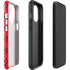 DC Comics Harley Quinn Logo Pattern iPhone 14 Pro Impact Case