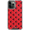 DC Comics Harley Quinn Logo Pattern iPhone 14 Pro Max Clear Case