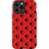 DC Comics Harley Quinn Logo Pattern iPhone 15 Pro Max Impact Case