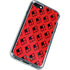DC Comics Harley Quinn Logo Pattern iPhone SE (2nd & 3rd Gen) Clear Case